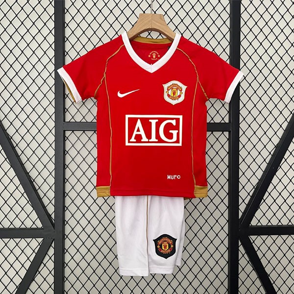 Camiseta Manchester United 1ª Retro Niño 2006 2007